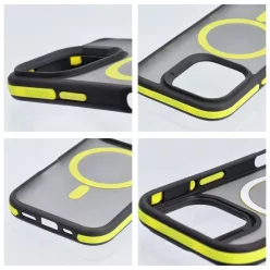 NEO tok iPhone 16 Plus-hoz kompatibilis MagSafe sárga tok