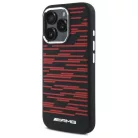Eredeti tok IPHONE 16 PRO AMG Keménytok Szilikon Grafika MagSafe (AMHMP16L24SSRRK) fekete tok