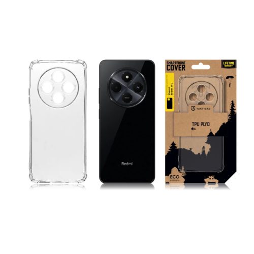 Tactical TPU Plyo tok Xiaomi Redmi 14C Transparent tok