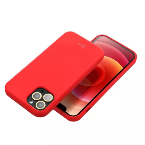 Roar Színes Jelly Tok - iPhone 16 Pro forró pink tok