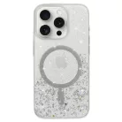 Tel Protect Moonlite Magsafe Tok iPhone 16 Pro-hoz ezüst áttetsző tok