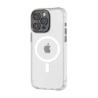 Rock Guard Touch Matte Series mágneses tok iPhone 15 Plus fehér tok