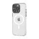 Rock Guard Touch Matte Series mágneses tok iPhone 15 Plus fehér tok