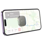HOCO mágneses autós telefontartó középkonzolra H52 mély űrszürke