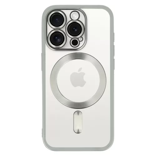 Metallic Magsafe tok iPhone 16 Pro Silver tok