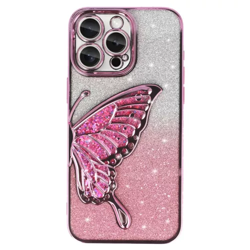 Tel Protect Butterfly Water iPhone 16 Plus tok pink