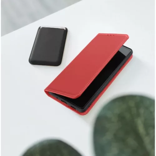 SMART PRO fliptok bőrtok IPHONE 11 claret tok