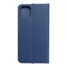 LUNA Book Carbon iPhone 11 kék tok
