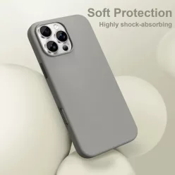 Tech-protect Silicone Magsafe Iphone 16 Pro Matt Agyag Tok