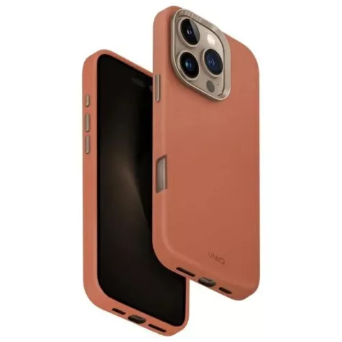 Uniq Lyden iPhone 16 Pro 6.3" fliptok Magclick Charging terracotta tok
