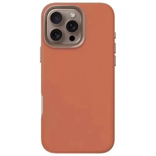 Uniq Lyden iPhone 16 Pro 6.3" fliptok Magclick Charging terracotta tok