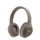 Guess Klasszikus Ezüst Logós Bluetooth Sztereó Fejhallgató Barna