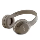 Guess Klasszikus Ezüst Logós Bluetooth Sztereó Fejhallgató Barna