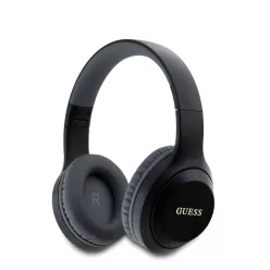   Guess Classic Silver Logo Bluetooth sztereó fejhallgató fekete