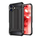 Hybrid Armor iPhone 16 Plus tok - Fekete