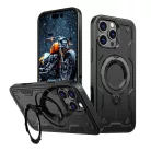 Hybrid Armor Trendy tok MagSafe funkcióval iPhone 16 Pro - Fekete