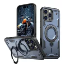 Hybrid Armor Trendy tok MagSafe kompatibilitással iPhone 16 Pro - Kék