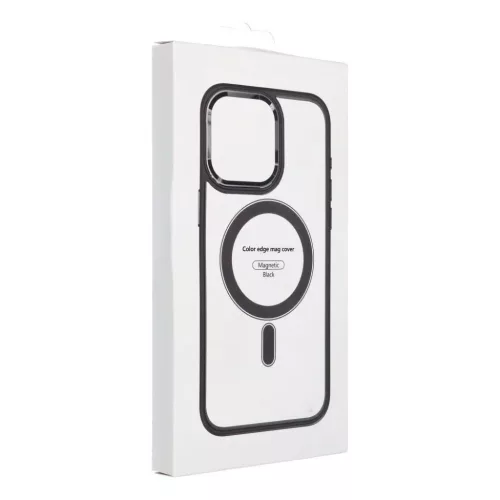 COLOR EDGE MAG COVER tok, MagSafe kompatibilis iPhone 11-hez, fekete