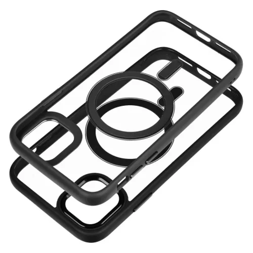 COLOR EDGE MAG COVER tok, MagSafe kompatibilis iPhone 11-hez, fekete