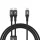 Dudao L3F 2in1 Kábel 100W 1.2m 2 x USB-C - Fekete