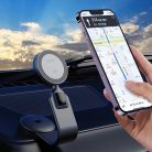 Dudao F21 Pro 15W MagSafe vezeték nélküli autós töltő - Fekete