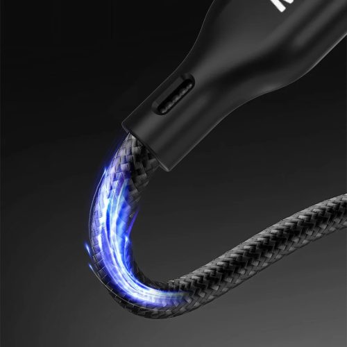 Dudao A12MaxC PD60W 2-az-1-ben Töltő Apple Watch / USB-C - Fekete