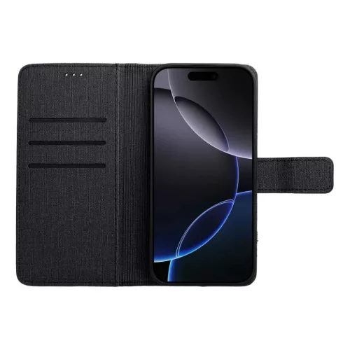GOMMA Fliptok Samsung Galaxy S25 Ultra tok fekete