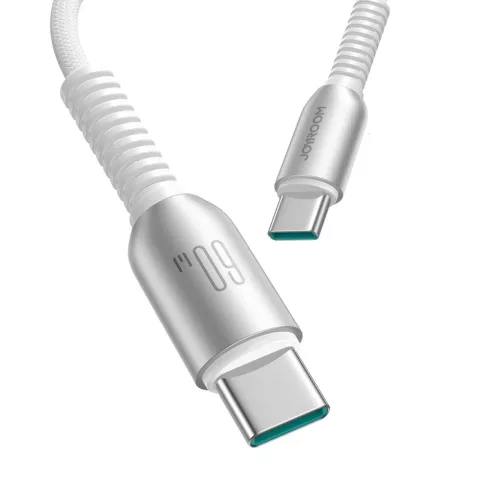 Joyroom S-A51 Cutting-Edge Series 60W USB-C - USB-C kábel 1.2m - szürke