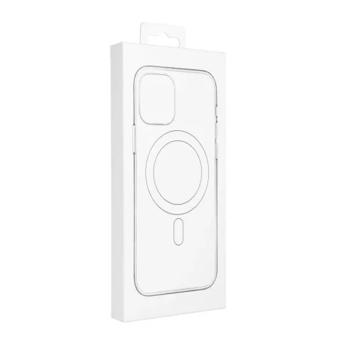 SILICONE MAG COVER tok, kompatibilis a MagSafe-el, Samsung S25 Ultra-hoz, piros