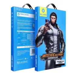   5D Mr. Monkey Glass - Samsung Galaxy A35 / A55 fekete (Erős Lite) üvegfólia