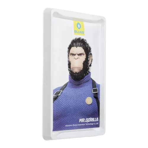 5D Mr. Monkey Glass - Samsung Galaxy A35 / A55 fekete (Erős Lite) üvegfólia