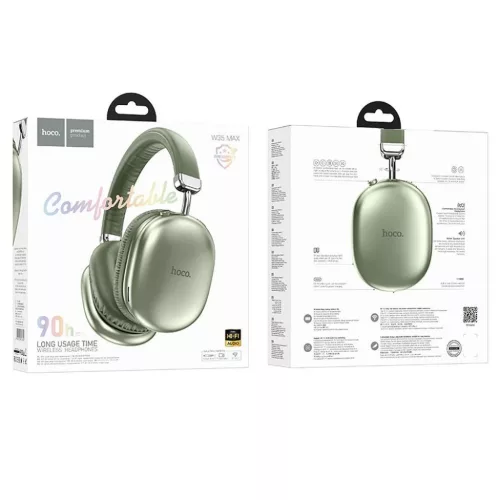 HOCO vezeték nélküli Bluetooth fejhallgató W35 Max zöld