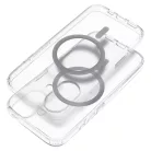Clear Elite Mag tok antiyellowing kamera vezérlőgombbal és MagSafe kompatibilitással iPhone 16-hoz, átlátszó