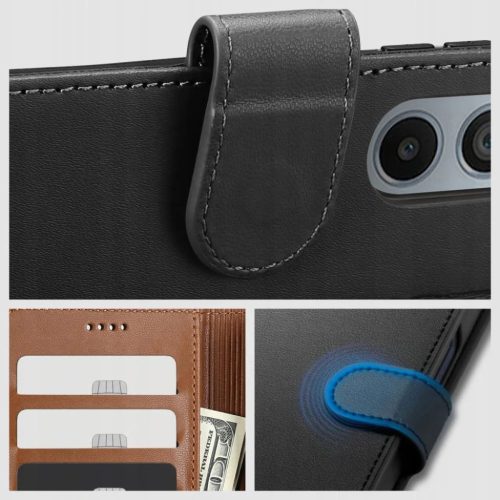 Tech-Protect Wallet Realme C55 fekete tok
