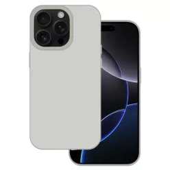 Tel Protect Szilikon Prémium tok iPhone 16 Pro titán