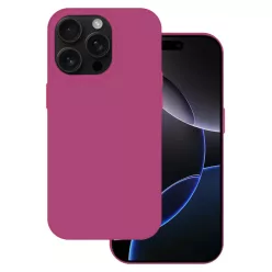 Tel Protect Szilikon Prémium tok iPhone 16 Pro, málna