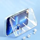 Átlátszó 2 mm vastag hátlapi tok Samsung Galaxy S25 Ultra tok
