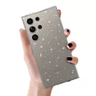 Crystal Glitter tok Samsung Galaxy S25 Ultra Ezüst