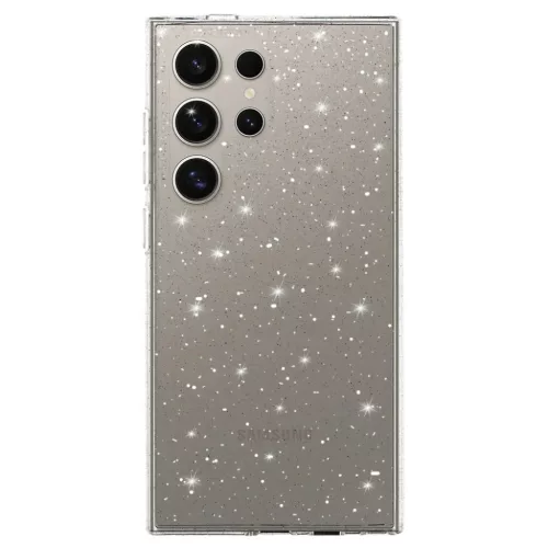 Crystal Glitter tok Samsung Galaxy S25 Ultra Ezüst