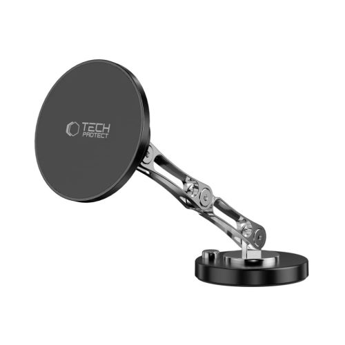 Tech-protect N57 Mágneses Magsafe Műszerfalra és Asztali Telefontartó Fekete