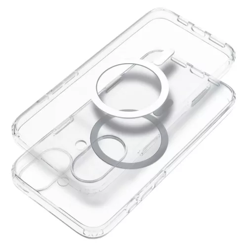 Clear Elite Mag tok antiyellowing kamera vezérlő gombbal és MagSafe kompatibilitással IPHONE 16 PLUS-hoz átlátszó
