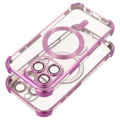   ANTISHOCK ELECTRO tok iPhone 16 Pro-hoz, MagSafe-kompatibilis, rózsaszín