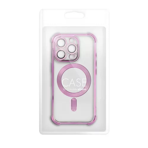ANTISHOCK ELECTRO tok iPhone 16 Pro-hoz, MagSafe-kompatibilis, rózsaszín