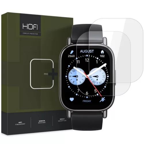 Hofi Glass Pro+ üvegfólia 2-DARABOS XIAOMI REDMI WATCH 5 LITE ÁTLÁTSZÓ üvegfólia