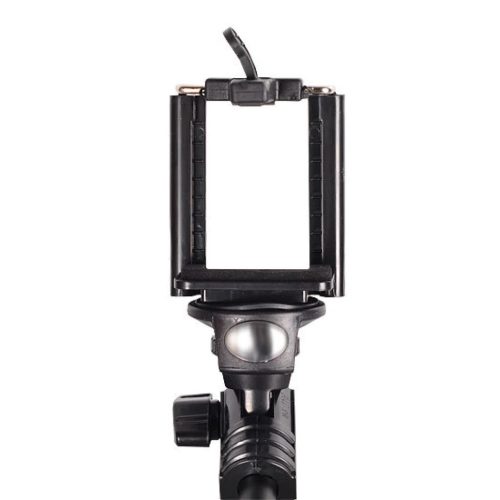 Selfie bot - PROFESSIONAL - levehető Bluetooth távirányítóval a markolatban - 5-ös típus FEKETE