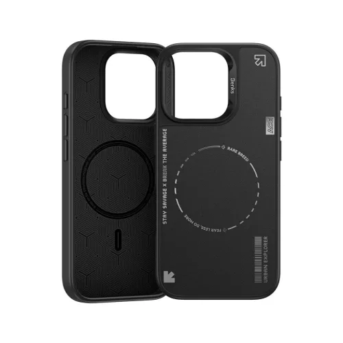 iPhone 16 Pro fekete Benks Dynamic Minimalist tok