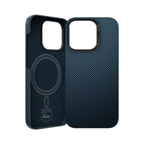 iPhone 16 Plus kék Benks Magnetic Armor Tint Kevlar 1000D (0064) tok