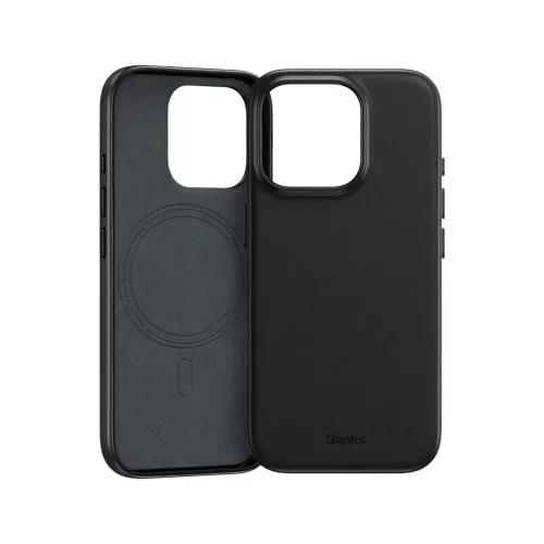 iPhone 16 Pro fekete Benks Magnetic Vita Pro Szilikon tok