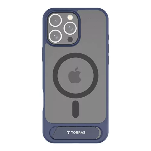 Torras Pstand Series tok iPhone 16 Pro (kék)