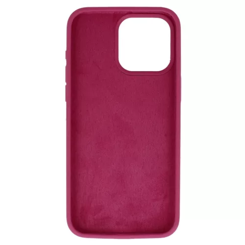 Szilikon Lite tok Iphone 16 Pro málna